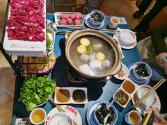 -邹开喜·小海鲜醉鸡煲·潮汕鲜切牛肉店(襄阳北路店)
