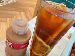 避风塘招牌港式冻奶茶-避风塘(江桥万达店)