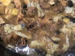 -粘豆包柴火铁锅炖