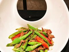 杭椒百秒牛柳-老头儿油爆虾·知味杭州(爱琴海购物中心)