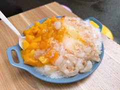 荔枝芒果刨冰-王中王刨冰