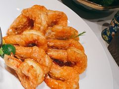 蜜汁酥皮虾-四季民福烤鸭店(王府井灯市口店)
