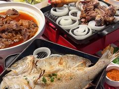 葱香烤鱼-西贝莜面村(城西银泰店)
