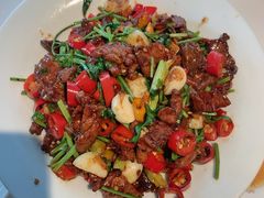 小炒黄牛肉-映像威海·威海宴(威高广场店)