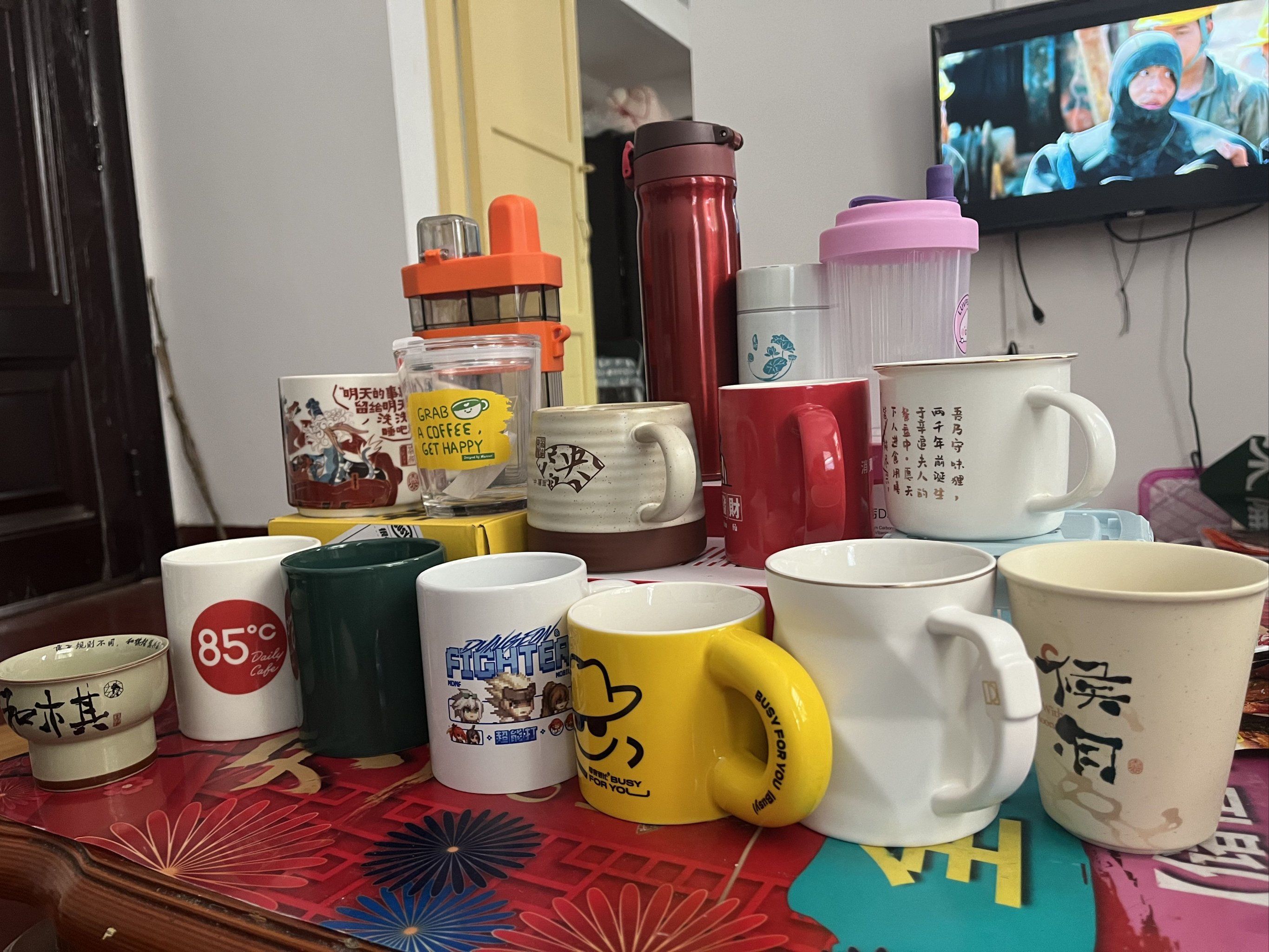 杯子控的冰山一角