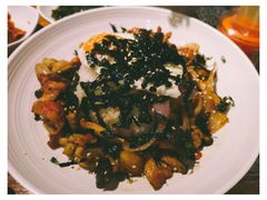 韩式鸡肉盖饭-仨仨米炭火烤肉