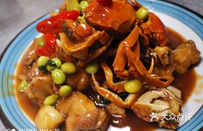 Soft-Shell Crab and Chicken Stew