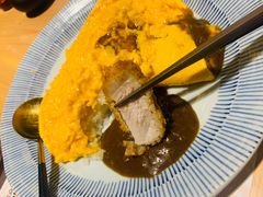 金咖喱熔岩蛋包饭猪排饭-堂本家洋食别馆·炸猪排(中心城店)
