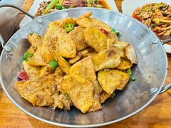 干锅土豆片-二毛川菜馆(黄河路店)