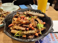 剔骨肉拌茄子-渔家灯火(明湖店)