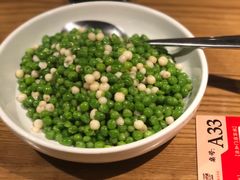 清炒嫩甜豆-老头儿油爆虾(金鹰世界店)