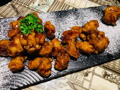 雪花糖醋里脊-绿茶餐厅(燕郊永旺店)