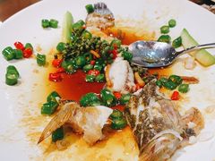 鲜花椒蒸桂花鲈-猪肉婆私房菜(容桂总店)