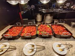 自助取餐区-上海锦江汤臣洲际大酒店壹阶层