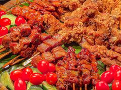 -广州万富希尔顿酒店·感趣自助餐厅·金秋蟹宴生蚝海鲜刺身