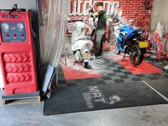 -摩道团机车工坊 摩托车维修 精洗店