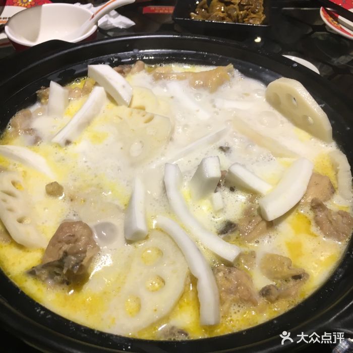 大龙凤鸡煲(万菱汇店-椰子鸡煲图片-广州美食-大众点评网