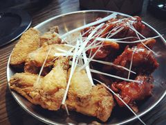 双拼炸鸡-MI WU FACTORY米屋美食工厂餐厅(绿地店)