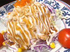 炸温泉蛋土豆泥沙律-仙隐小鹿中華の日料(正弘城店)