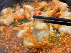 石锅生焖虾-鸡毛店·川菜(双楠店)
