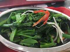 白灼青菜-北京大学-燕南食堂
