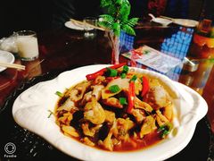 -东来菜馆•手抓海鲜家常菜•海鲜锅贴(鸽子窝店)