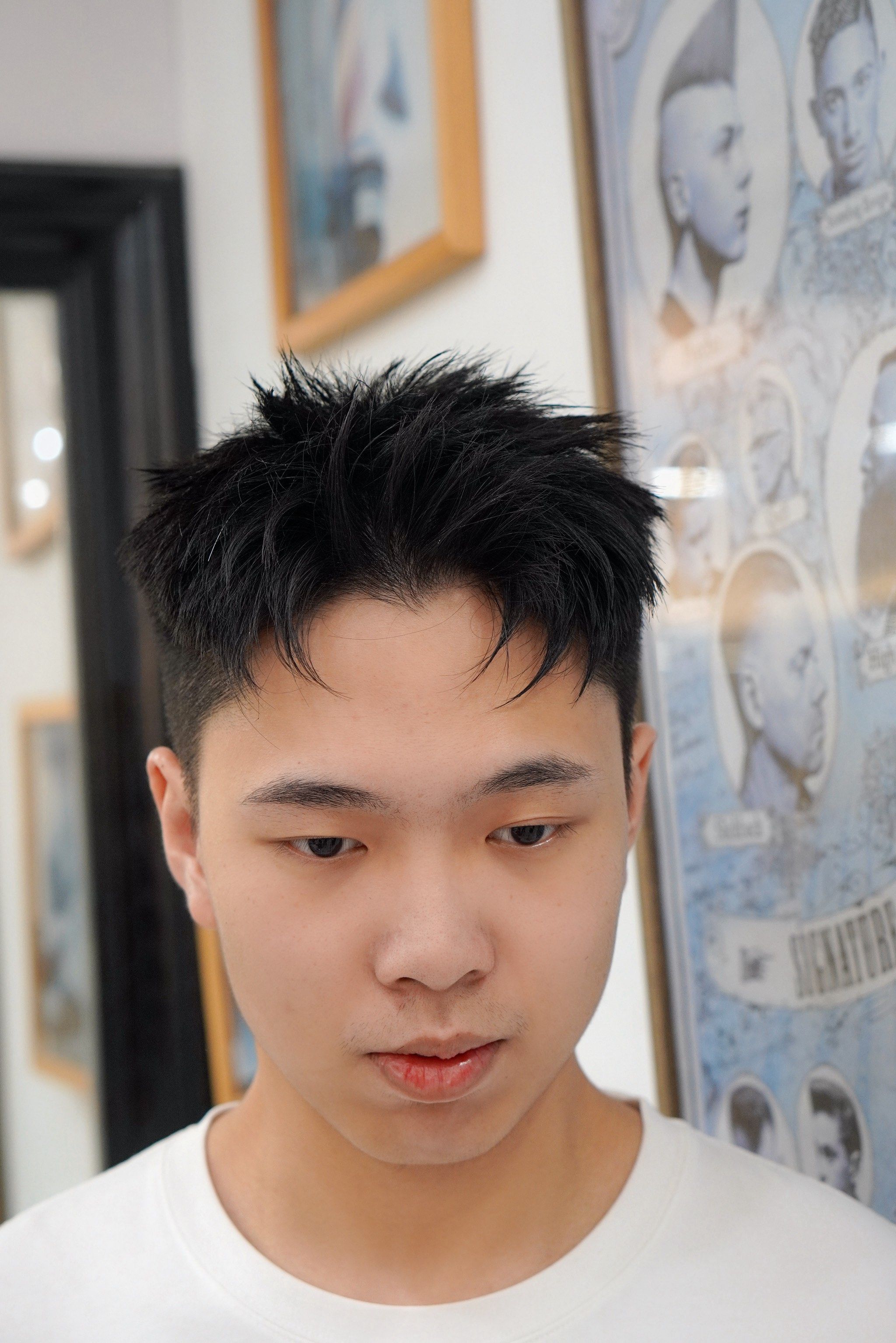 帅气男士发型get