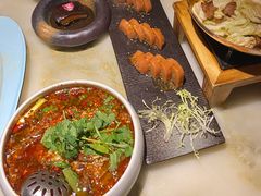 水煮牛肉-绿茶餐厅(汇悦大融城店)