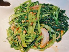 马拉盏炒通菜-大头虾越式风味餐厅(光明广场店)