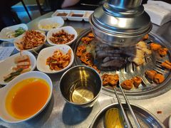 南瓜粥-韩聚屋韩国烤肉餐厅(新北万达店)