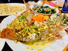 -班赞海鲜市场胖阿姨加工点