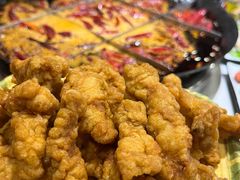 现炸酥肉-安胖老火锅(两路口店)