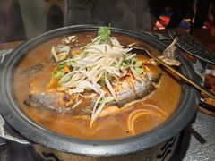 -探鱼·鲜青椒爽麻烤鱼(北京路天河城店)