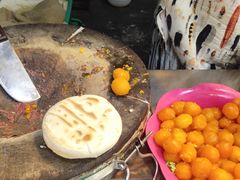 -清真马乐贝腊牛肉蛋黄菜夹馍(马蓉洒金桥店)