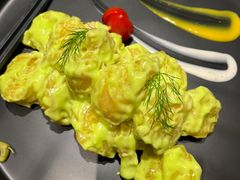 绿芥虾球-花开餐厅(环湖中路店)