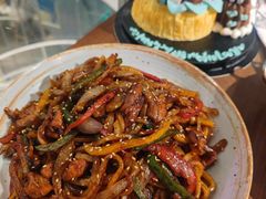 椒麻鸡肉乌冬面-魏客咖啡(中铁中心店)