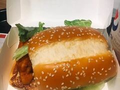 新奥尔良烤鸡腿堡-肯德基(学院路店)
