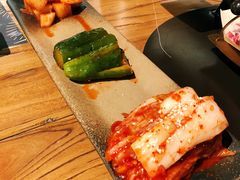 泡菜拼盘-黑牛の店·和牛烧肉(合生汇店)