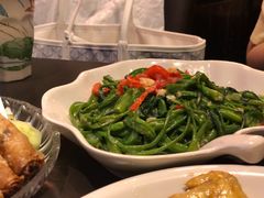 马拉盏炒通菜-大头虾越式风味餐厅(光明广场店)