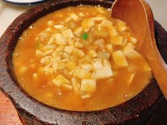 石锅鸡汤豆腐-绿茶餐厅(松江万达店)