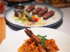 香辣蒜香大虾意面-阿妮叶李(光谷世界城店)