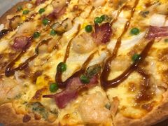 单层和风野捕海虾披萨-必胜客(嘉兴万达店)