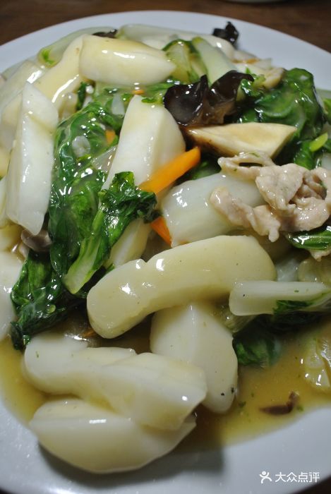 榕生小吃店炒白粿图片