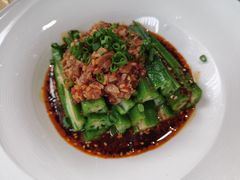 水豆豉拌秋葵-周三的情书花园餐厅(江北店)