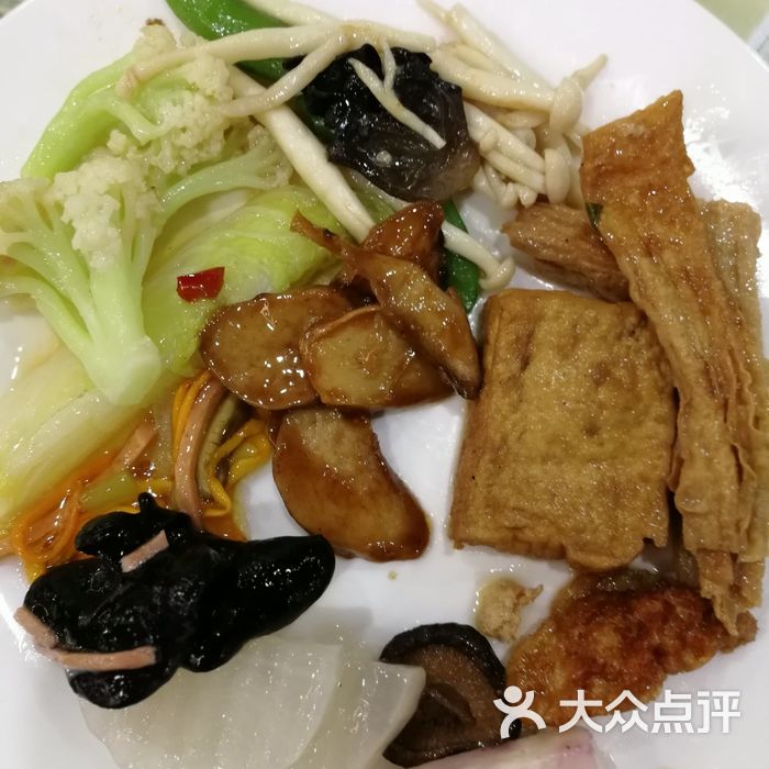 鸿山寺素食图片