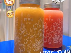 海盐西瓜汁-野萃山·潮汕厚果汁(十亩地店)