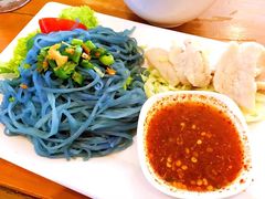 -蝶豆花蓝面条