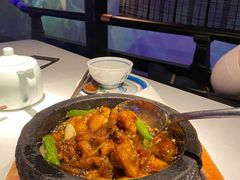 石锅杭椒牛蛙-桂满陇-西湖船宴(西单大悦城店)