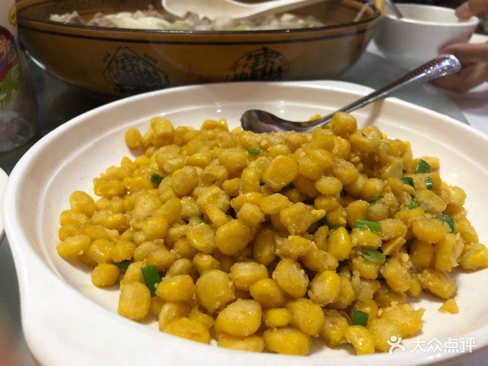 四川眉山东坡饭店(长江路一号店)-金沙玉米图片-久治县美食-大众点评