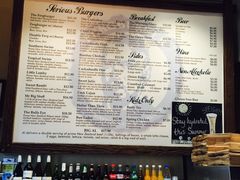 菜单-Fergburger(皇后镇店)